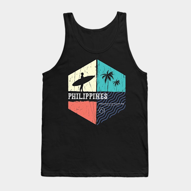 Philippines surfing Tank Top by SerenityByAlex